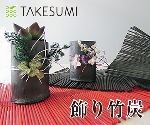 竹炭で作ったおしゃれな消臭インテリア【飾り竹炭|TAKESUMI公式通販サイト】