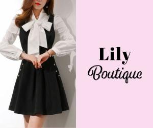 女性らしい魅力を最大限に引き出せるお洋服を。Lily Boutique